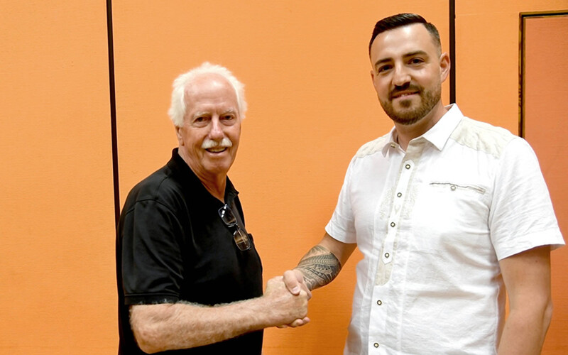 Alter und neuer Präsident des STTTV
